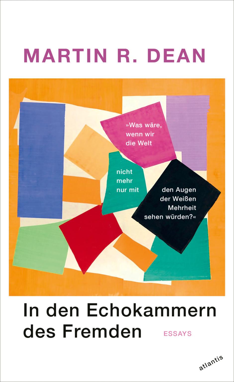 Buchcover Martin R. Dean In den Echokammern des Fremden